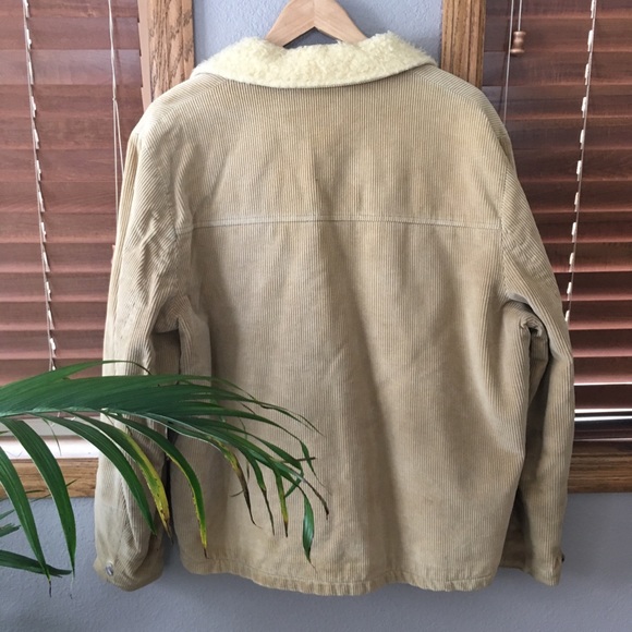 Vintage Sherpa Lined Corduroy Jacket - Picture 6 of 8